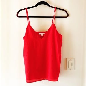Socialite Tank Top in Red